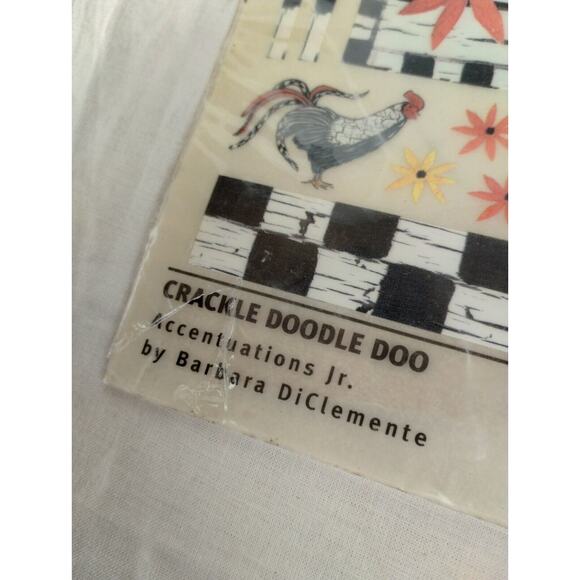 Vintage Rub on Chartpak Chubbiest - Crackle Doodle 2002 Actuations - DiClemente - Picture 2 of 6
